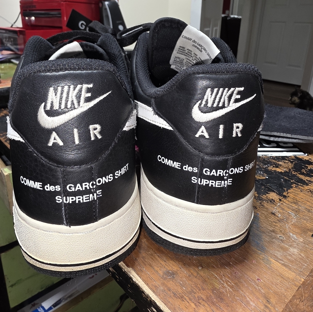 Comme Des Garcons Supreme  AF1 PRM mens Size 12